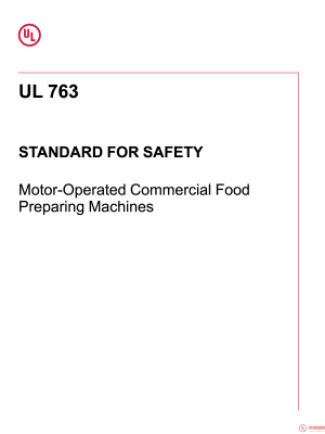 UL 763 PDF